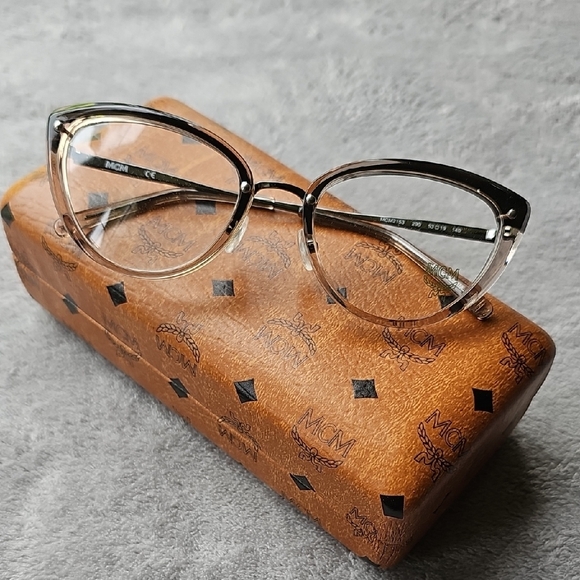 MCM Women's Cat-Eye Glasses - Black and Silver - Picture 2 of 7